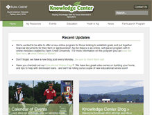 Tablet Screenshot of farmcreditknowledgecenter.com
